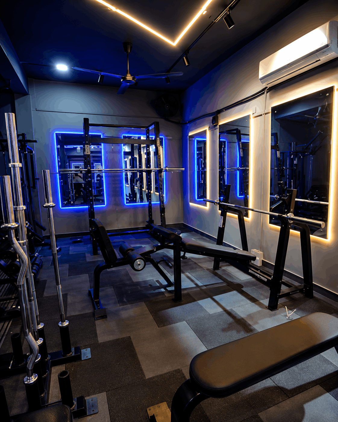 Cardio zone at Everytime Fitness South Extension